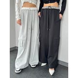 コントラストトリムスウェットカーゴパンツ | EGOIST | 詳細画像4 