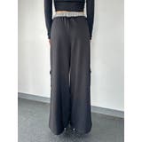 コントラストトリムスウェットカーゴパンツ | EGOIST | 詳細画像8 