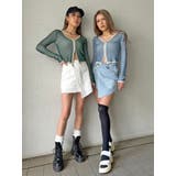 ラップデニムミニスカート | EGOIST | 詳細画像2 