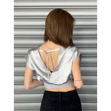 サテンカシュクールトップス | EGOIST | 詳細画像5