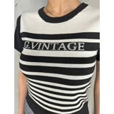 グラム・ヴィンテージボーダーニットトップス | EGOIST | 詳細画像5