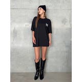 BLACK | BIG刺繍ユニセックス TシャツⅡ | EGOIST