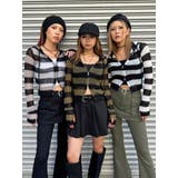 ボーダー透かしニットパーカー | EGOIST | 詳細画像25