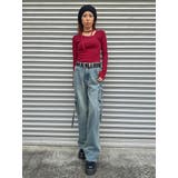 カーゴポケットワイドデニムパンツ | EGOIST | 詳細画像10 