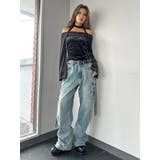 カーゴポケットワイドデニムパンツ | EGOIST | 詳細画像13 