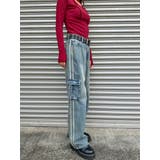 カーゴポケットワイドデニムパンツ | EGOIST | 詳細画像18 