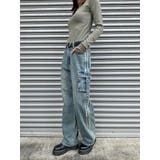 カーゴポケットワイドデニムパンツ | EGOIST | 詳細画像19 