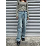 カーゴポケットワイドデニムパンツ | EGOIST | 詳細画像20 