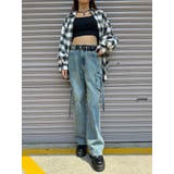 カーゴポケットワイドデニムパンツ | EGOIST | 詳細画像24 