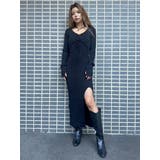 レースアップデザインニットワンピース | EGOIST | 詳細画像20