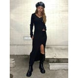 レースアップデザインニットワンピース | EGOIST | 詳細画像25