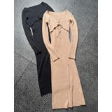 レースアップデザインニットワンピース | EGOIST | 詳細画像29