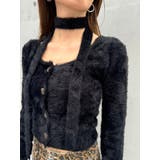 ストール付スクエアネックニットトップス | EGOIST | 詳細画像12