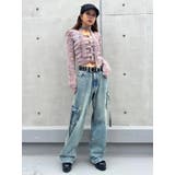 ストール付スクエアネックニットトップス | EGOIST | 詳細画像15