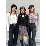 ストール付スクエアネックニットトップス | EGOIST | 詳細画像2