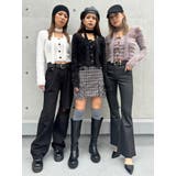 ストール付スクエアネックニットトップス | EGOIST | 詳細画像3