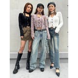 ストール付スクエアネックニットトップス | EGOIST | 詳細画像5