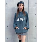 BLUE | NEWLYモールニットトップ | EGOIST