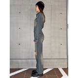 ヴィンテージ加工デニムオールインワン | EGOIST | 詳細画像4 