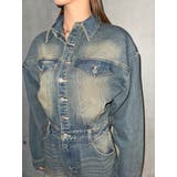 ヴィンテージ加工デニムオールインワン | EGOIST | 詳細画像6 