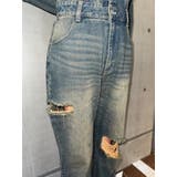 ヴィンテージ加工デニムオールインワン | EGOIST | 詳細画像7 