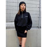 ハーフZIP裏毛ミニワンピース | EGOIST | 詳細画像10 