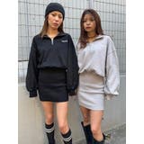 ハーフZIP裏毛ミニワンピース | EGOIST | 詳細画像2 