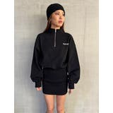 ハーフZIP裏毛ミニワンピース | EGOIST | 詳細画像5 