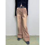 BROWN | ヴィンテージライク加工ワイドパンツ | EGOIST