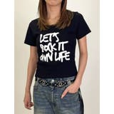 BLACK | 手書き風ロゴTシャツ | EGOIST