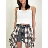 WHITE | サマーニットキャミトップ | EGOIST