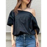 BLACK | FIERTE オフショルトップス | EGOIST