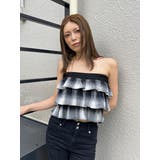 チェック柄ベアトップ | EGOIST | 詳細画像7 