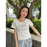 ラインストーンロゴTシャツ | EGOIST | 詳細画像17 