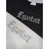 ラインストーンロゴTシャツ | EGOIST | 詳細画像27 