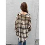 チェック柄シアーオーバーシャツ | EGOIST | 詳細画像11 