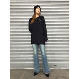 ラインストーンロゴユニセックスロンT | EGOIST | 詳細画像14