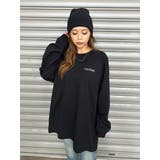 ラインストーンロゴユニセックスロンT | EGOIST | 詳細画像2