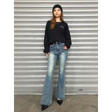 ラインストーンロゴユニセックスロンT | EGOIST | 詳細画像28