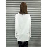 ラインストーンロゴユニセックスロンT | EGOIST | 詳細画像34