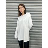 ラインストーンロゴユニセックスロンT | EGOIST | 詳細画像6