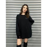 ラインストーンロゴユニセックスロンT | EGOIST | 詳細画像8