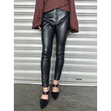 サイドデザイン フェイクレザースキニーパンツ | EGOIST | 詳細画像17 