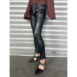 サイドデザイン フェイクレザースキニーパンツ | EGOIST | 詳細画像18 