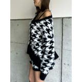 千鳥柄シャギーニットカーディガン | EGOIST | 詳細画像10