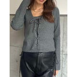 キャミ付レースUPニットトップス | EGOIST | 詳細画像1 