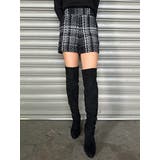 BLACK | ラメツイードショートパンツ | EGOIST