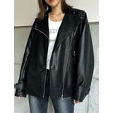 Backタックライダースジャケット | EGOIST | 詳細画像3 