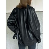 Backタックライダースジャケット | EGOIST | 詳細画像7 