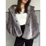 ニュアンスカラーファーコート | EGOIST | 詳細画像1 